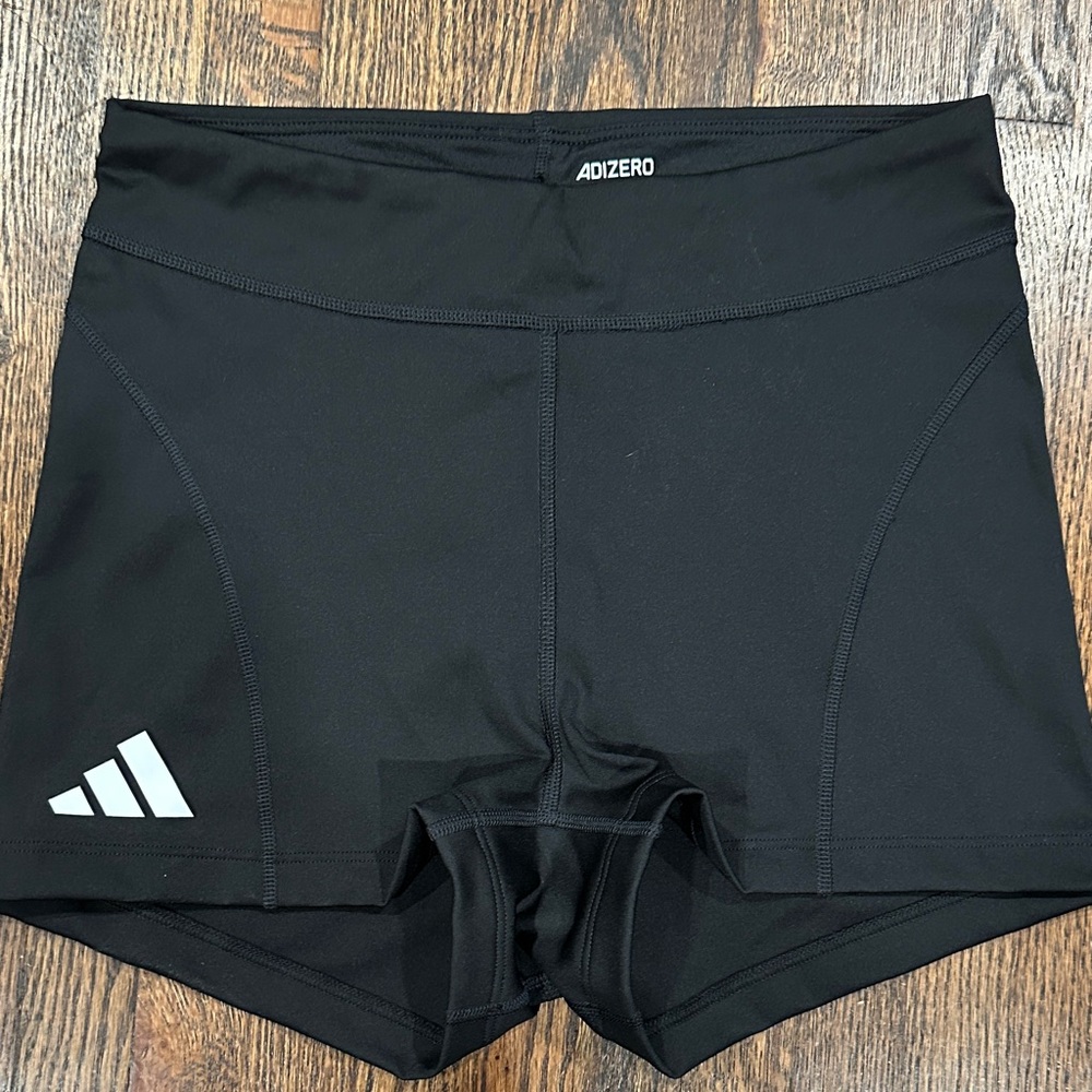 Adidas Women's Black Adizero Athletic Shorts